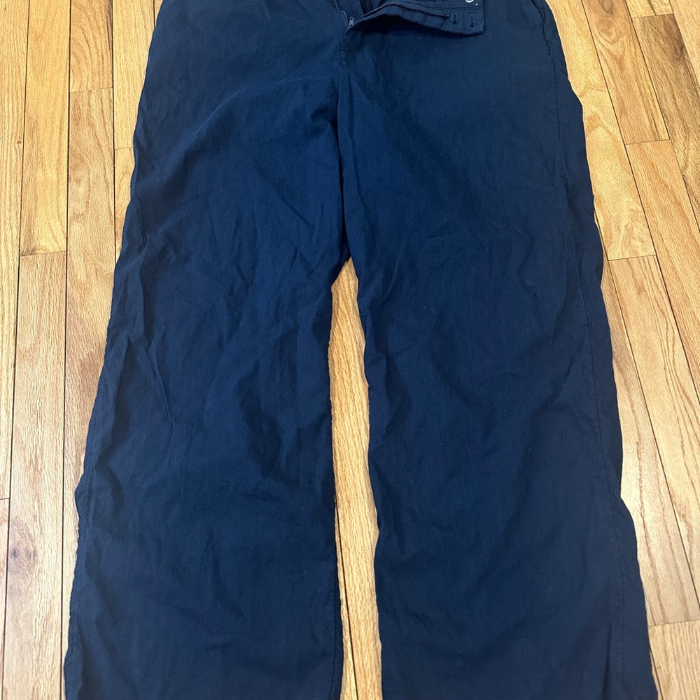 Women’s linen Navy Pants